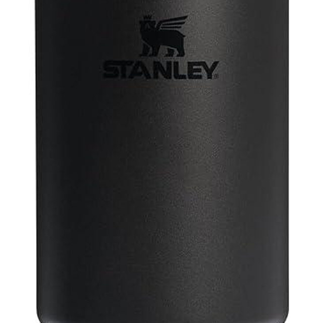 Stanley IceFlow 2.0 Flip Straw Tumbler with Handle 40 oz | Twist On Lid and Flip Up Straw | Leak Resistant Water Bottle | Insulated Stainless Steel | BPA-Free | Black 2.0