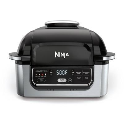 Ninja Foodi 5 in 1 Indoor Grill with 4qt Air Fryer with Roast, Bake, Dehydrate AG301