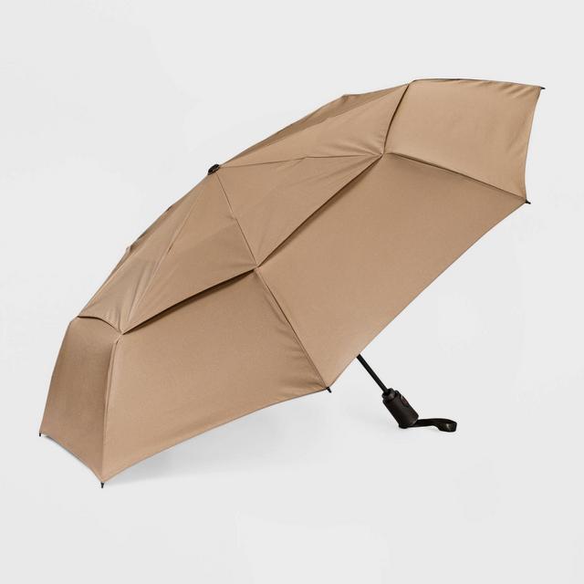 Women's ShedRain Vortex Compact Umbrella - Light Brown