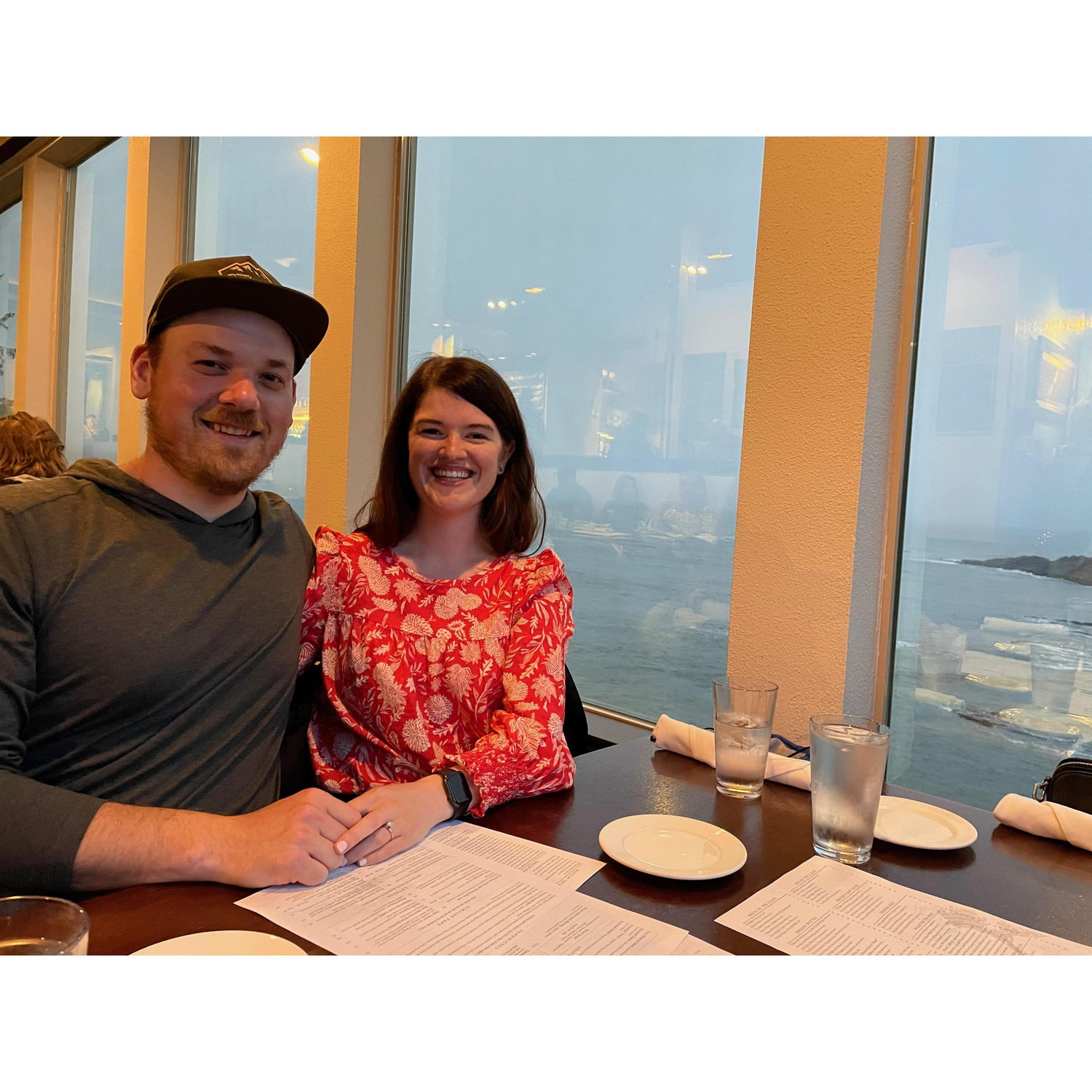 A fancy dinner out after 14 months of lockdown!
