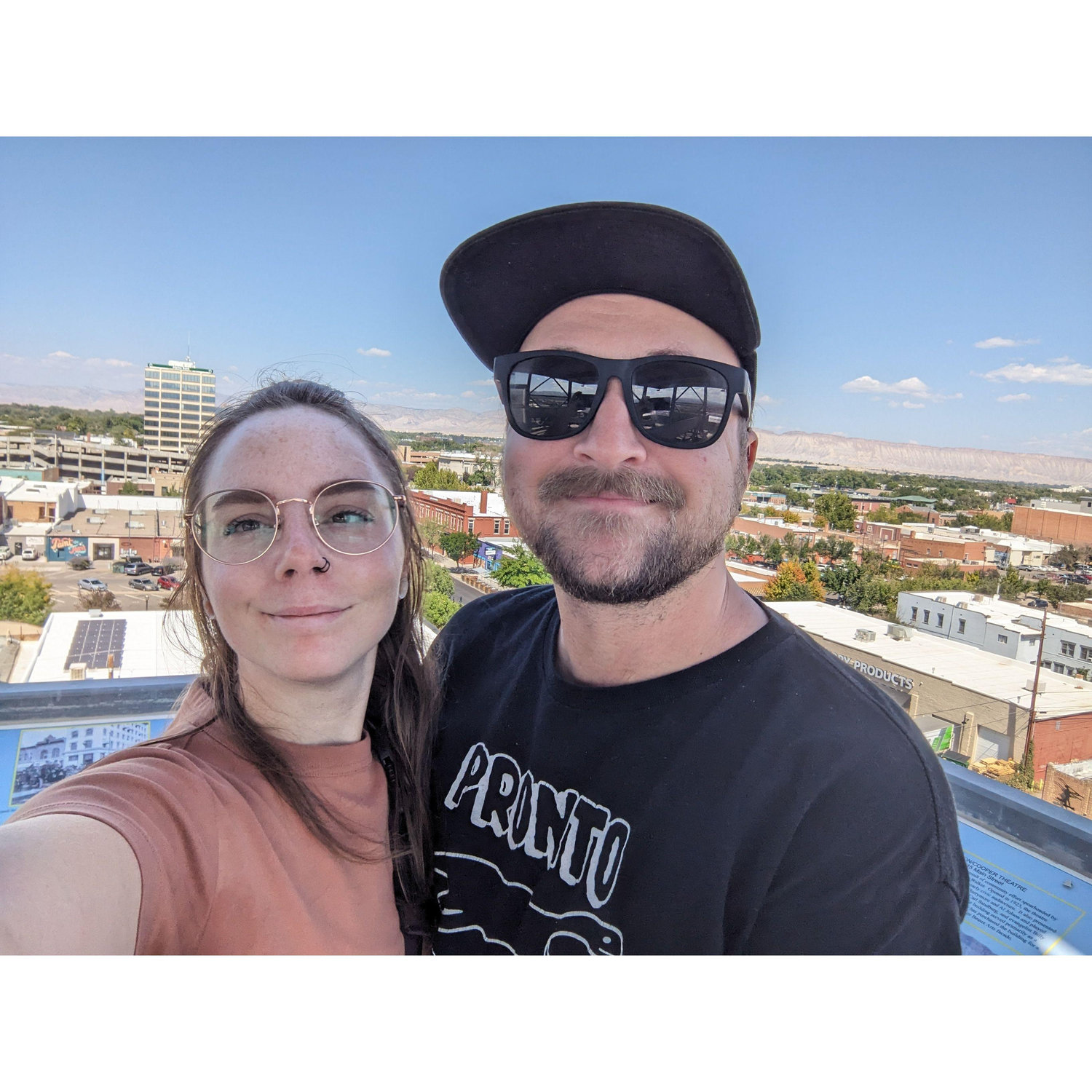 This is at the top of the Museum of the West in downtown Grand Junction.