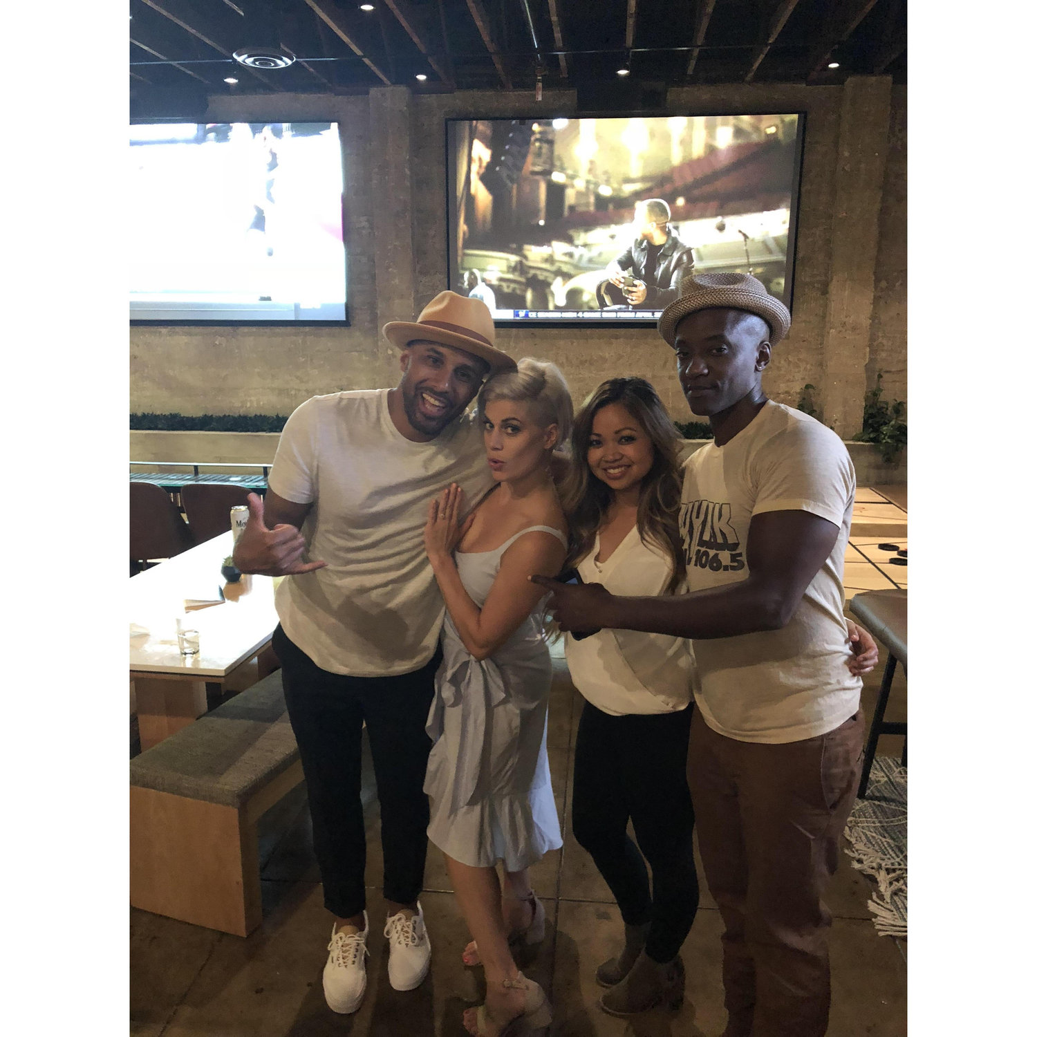 Our friends Sid and Tin made it down from LA for the engagement party!!! We love you guys!