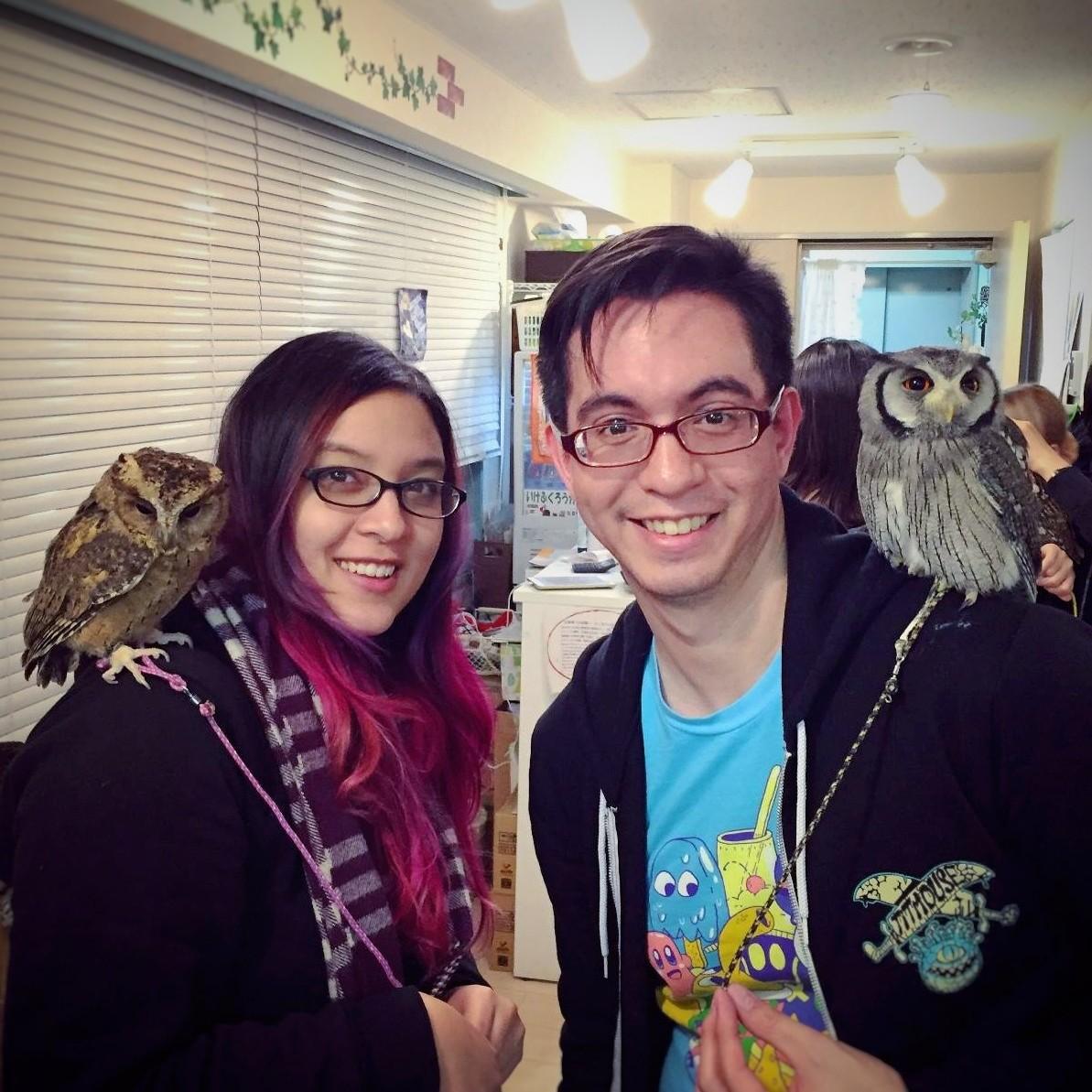 Us with some best buddies we found.