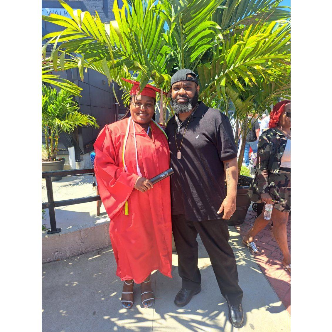 He was such a support when I completed my Bachelors degree.