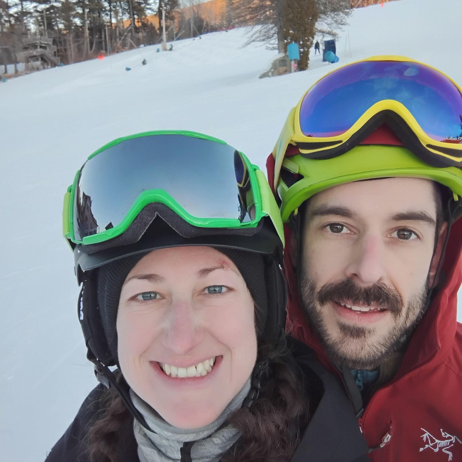 Skiing at Cranmore in NH