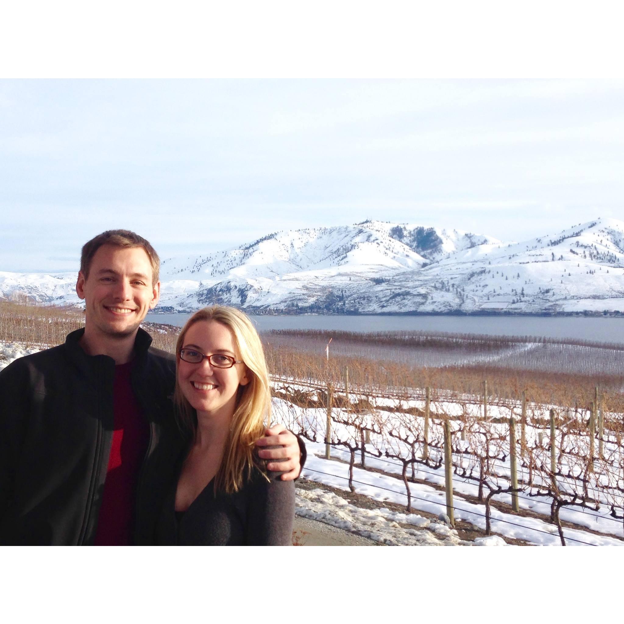 Our first trip to Chelan in February 2016 :)
