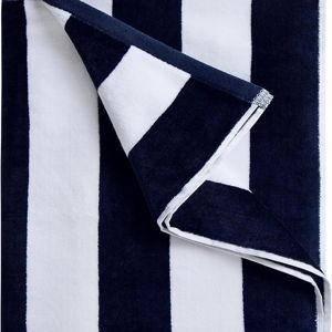 Oversized Beach Towel (Navy Blue)