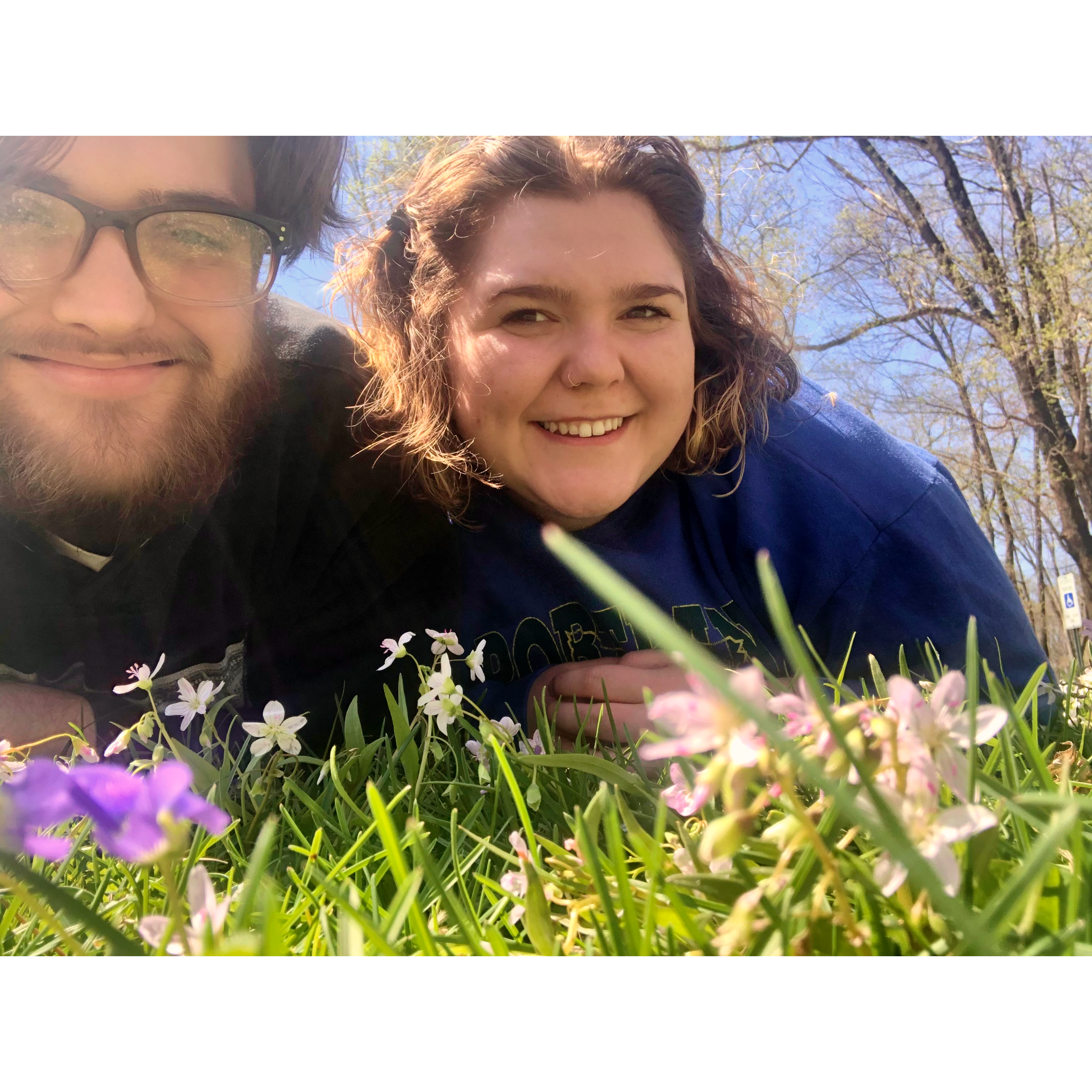 A date hike at Castlewood