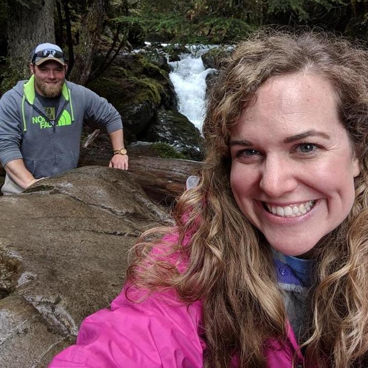 Our first hike together in Girdwood.
