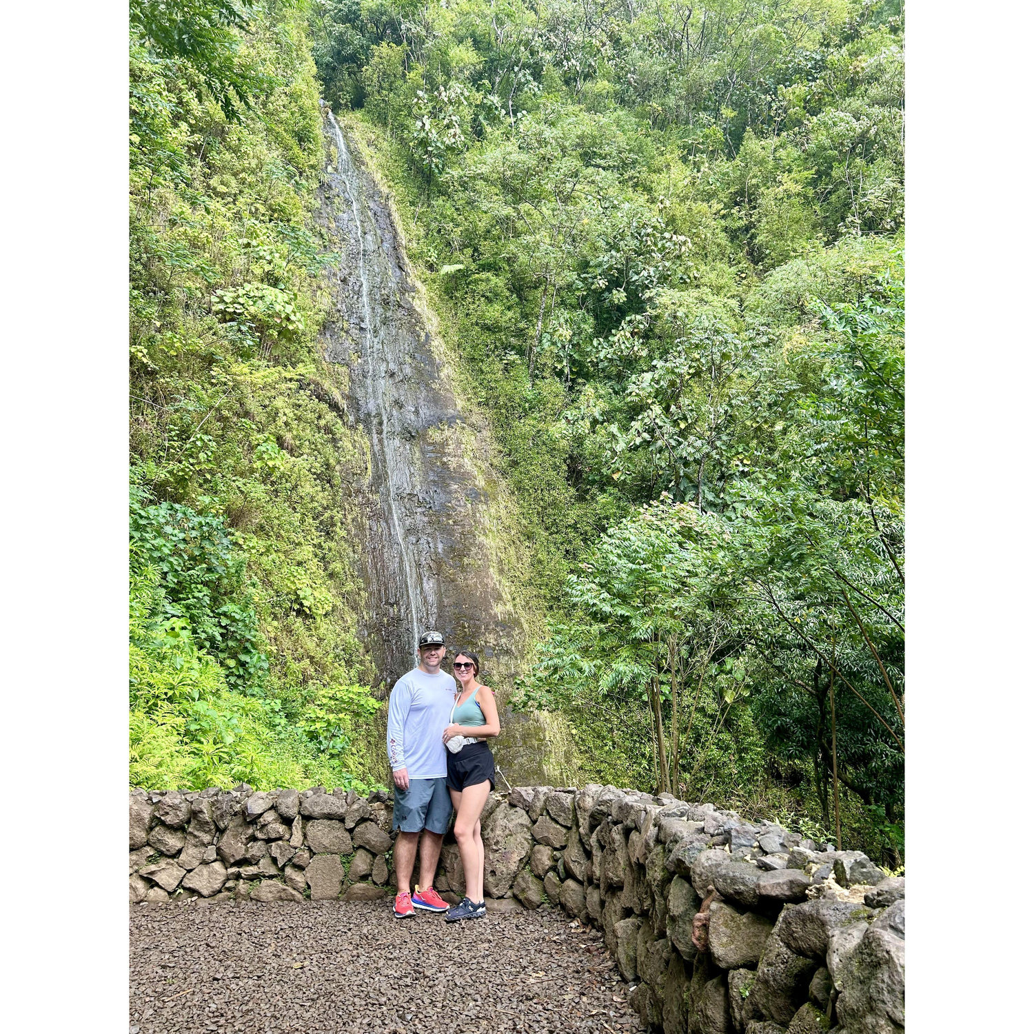 One of our favorite activities to do together is going on hikes - Kailua, HI