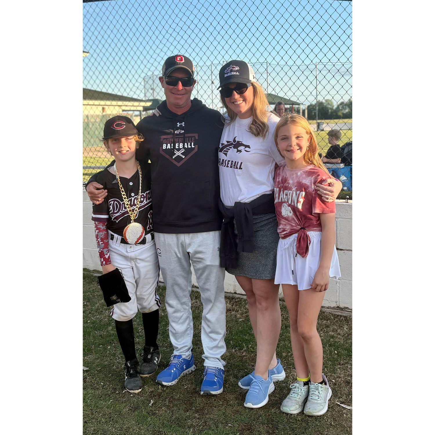 After Joey winning the championship baseball game!