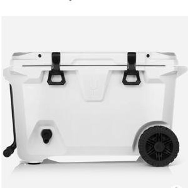 BrüTank 55-Quart Rolling Cooler | Ice White