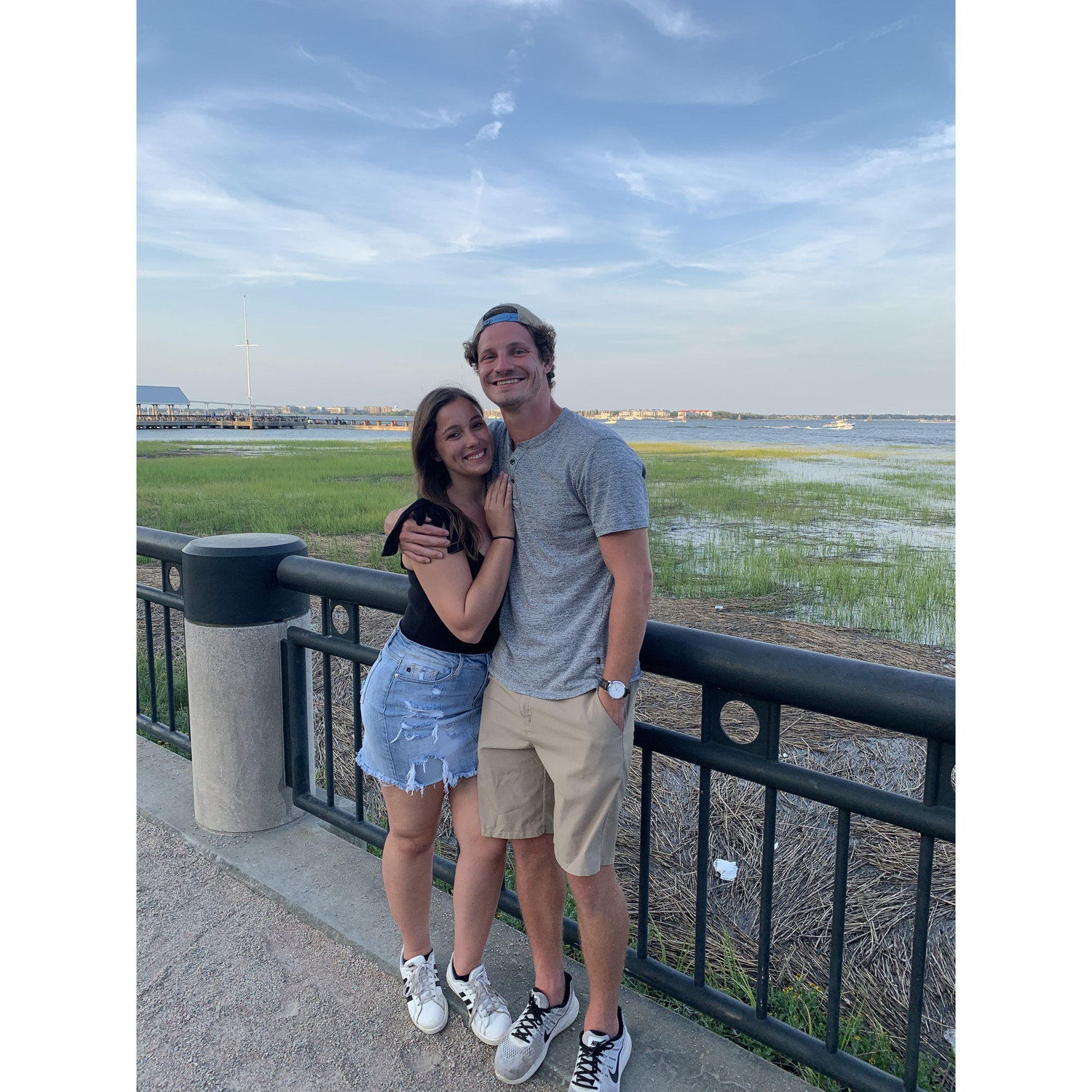 Our first trip together to Charleston.