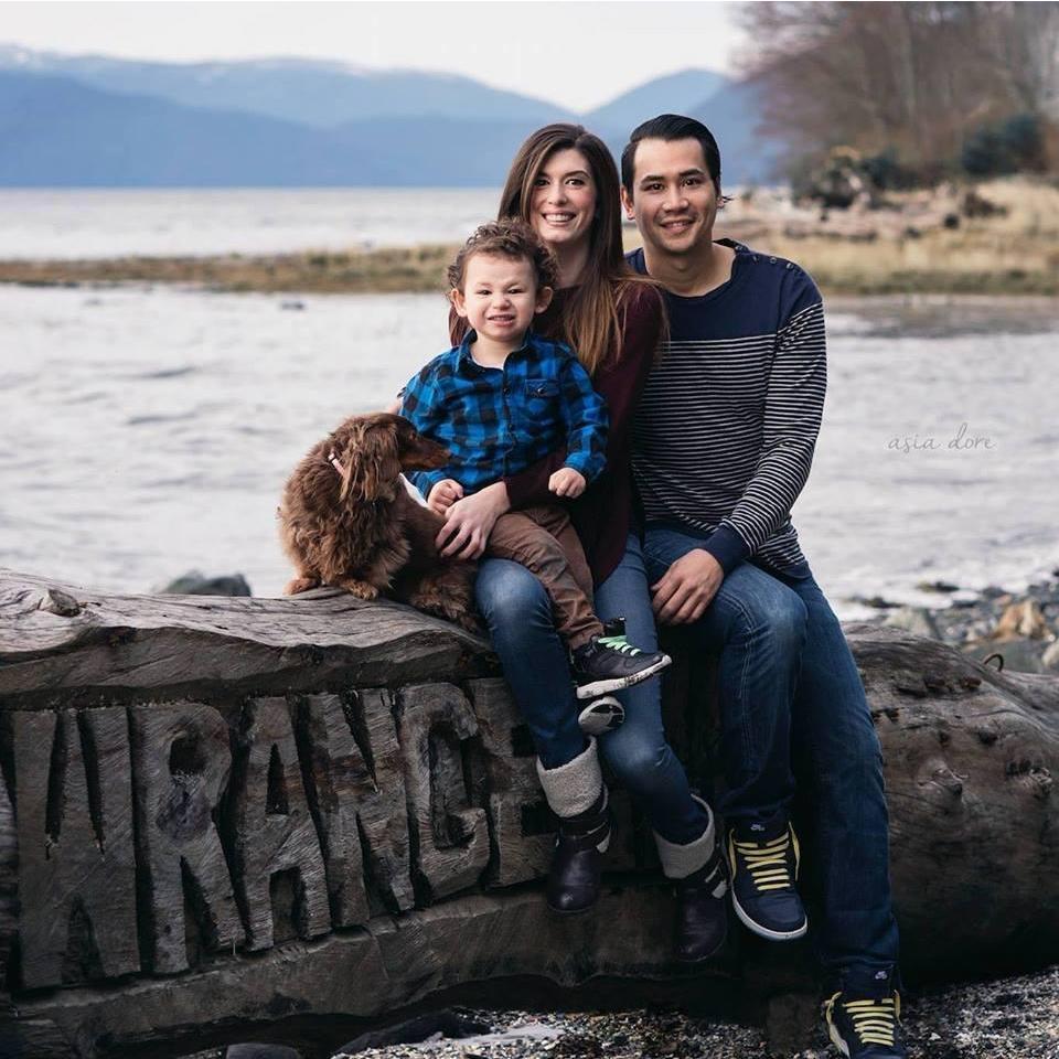 Family photo in 2015
