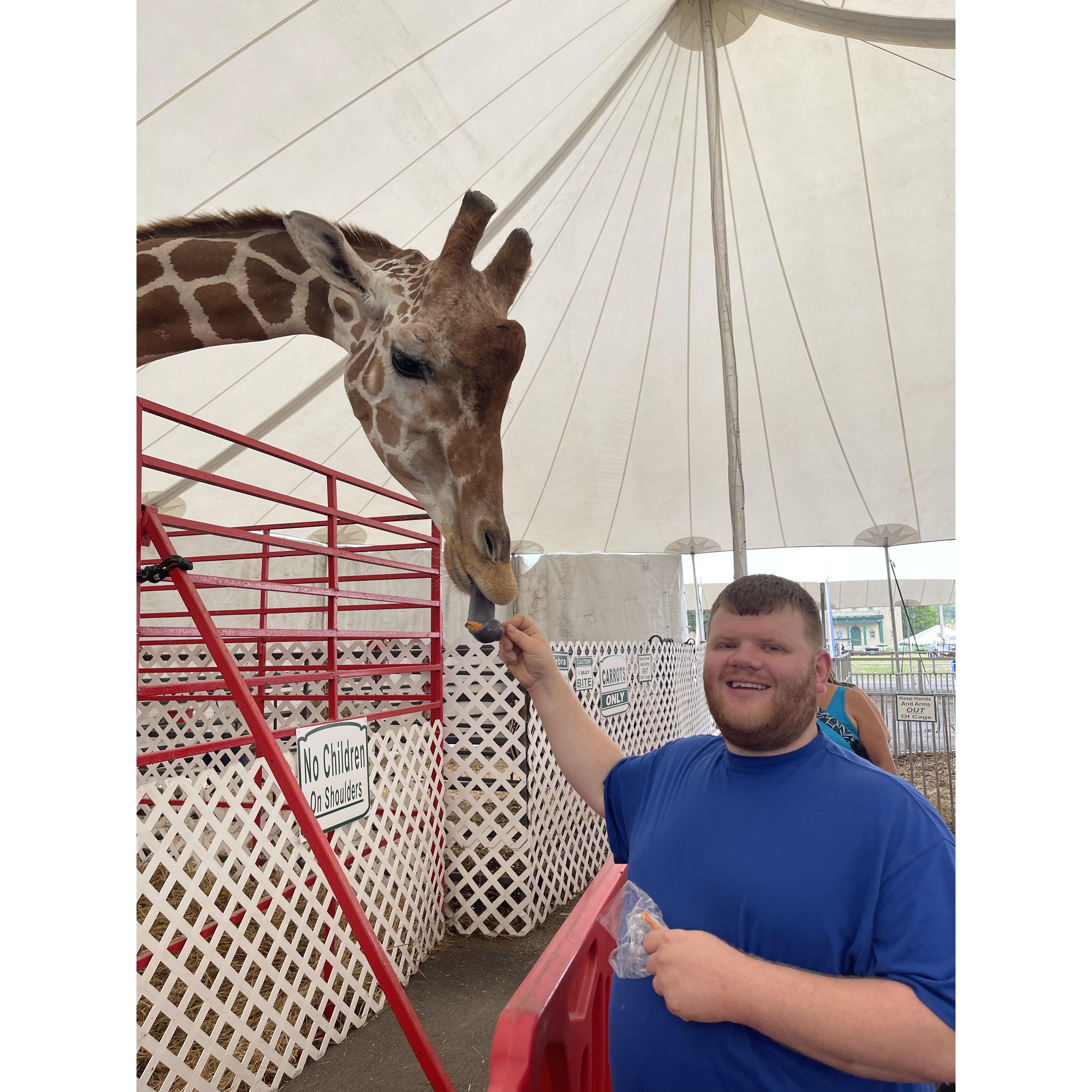 Jarod’s first time at the NY Sate Fair