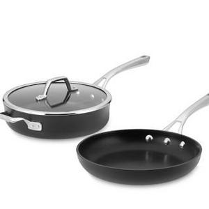 Calphalon Elite Nonstick 3-Piece Fry Pan & Sauté Pan Set