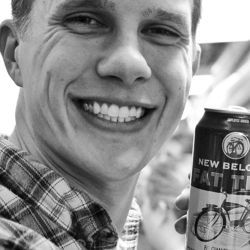 A can taken off the line from our favorite brewery