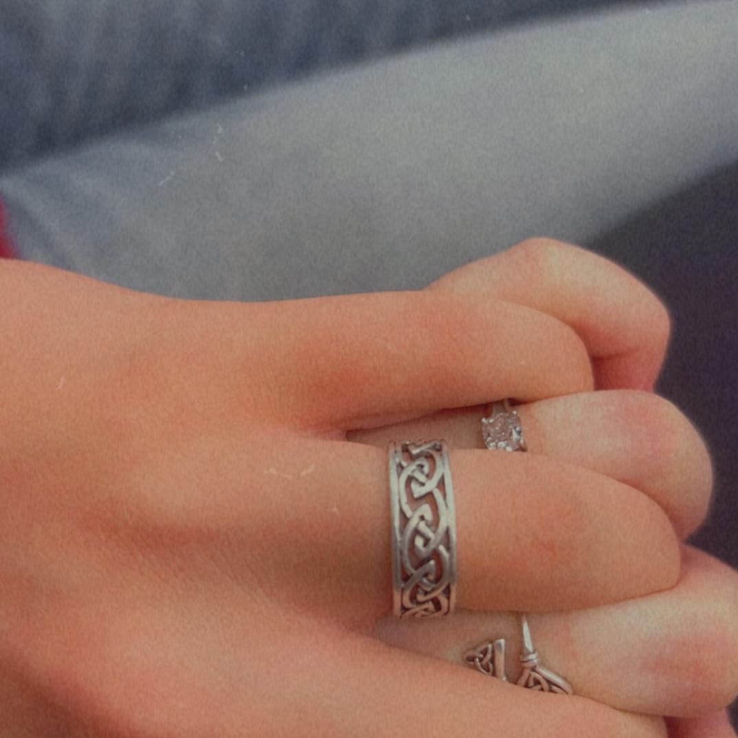 Our first rings together in Gettysburg