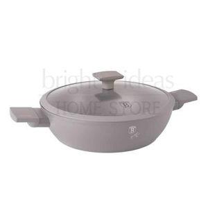 Berlinger Haus Shallow Pot with lid – Taupe