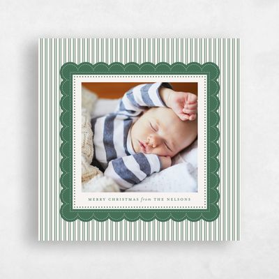 Hunter, Green Holiday Card - Thatcher Square