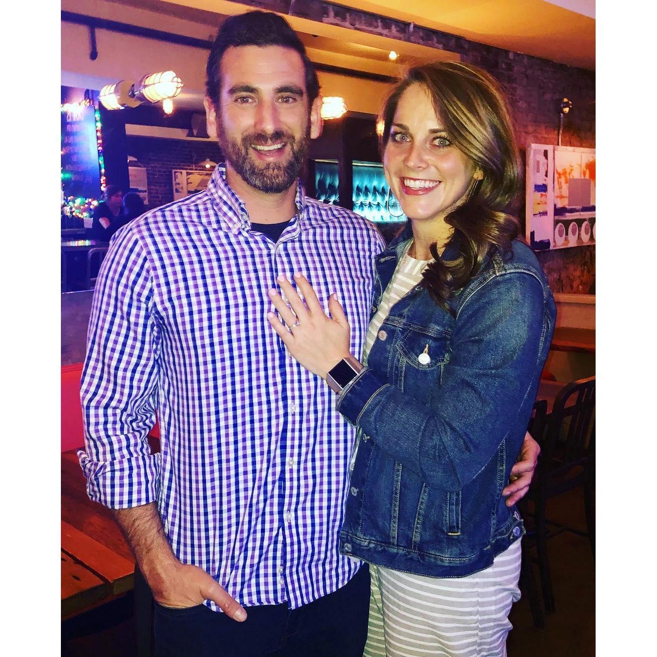 The night Tom proposed!