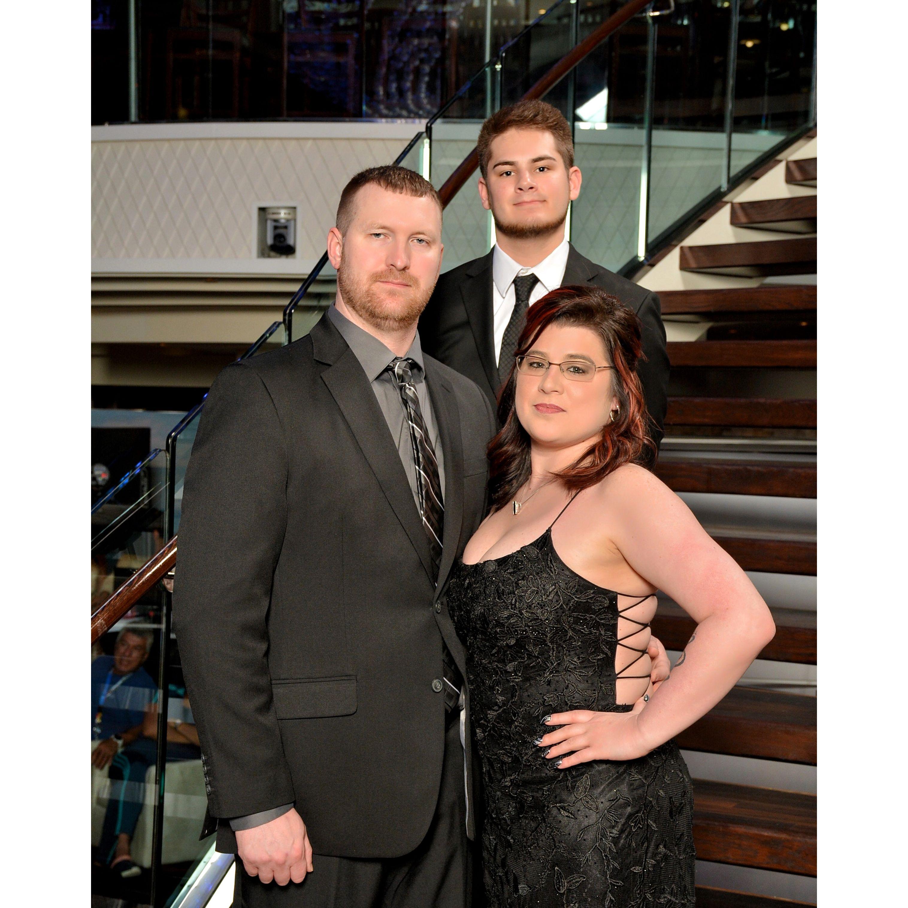 Family Phote NCL Cruise January 2024