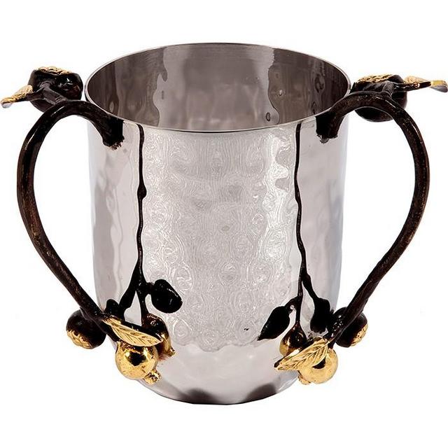 Golden Pomegranate Hammered Washing Cup