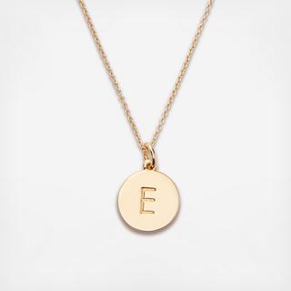 Gold Initial Pendant
