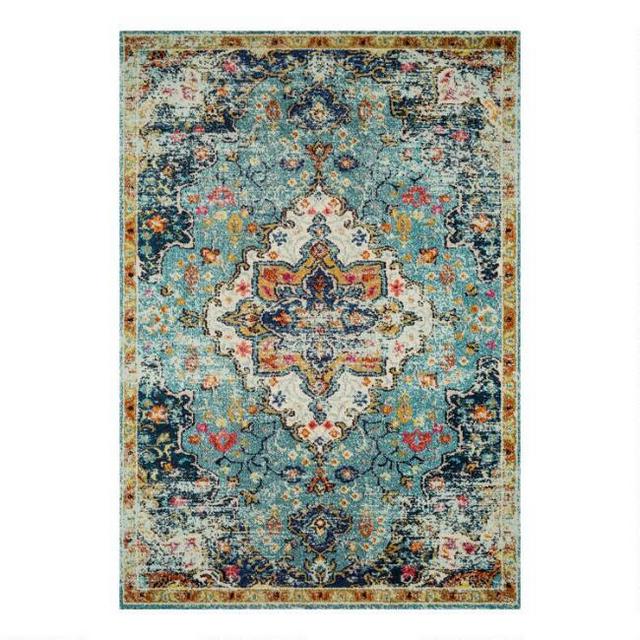 Blue Medallion Nadine Area Rug