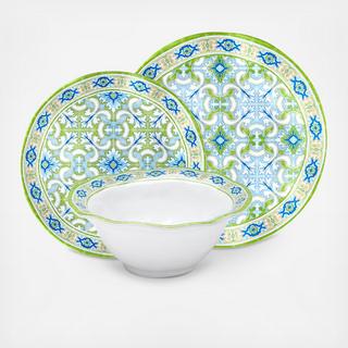 Lima 12-Piece Melamine Dinnerware Set, Service for 4