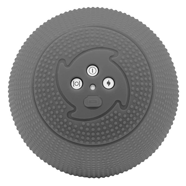 MyoStorm Heating Vibrating Massage Ball Roller for Deep Tissue Muscle Recovery Therapy and Pain Relief w/Heat + 4 Speed Vibration- New 2.1 Model
