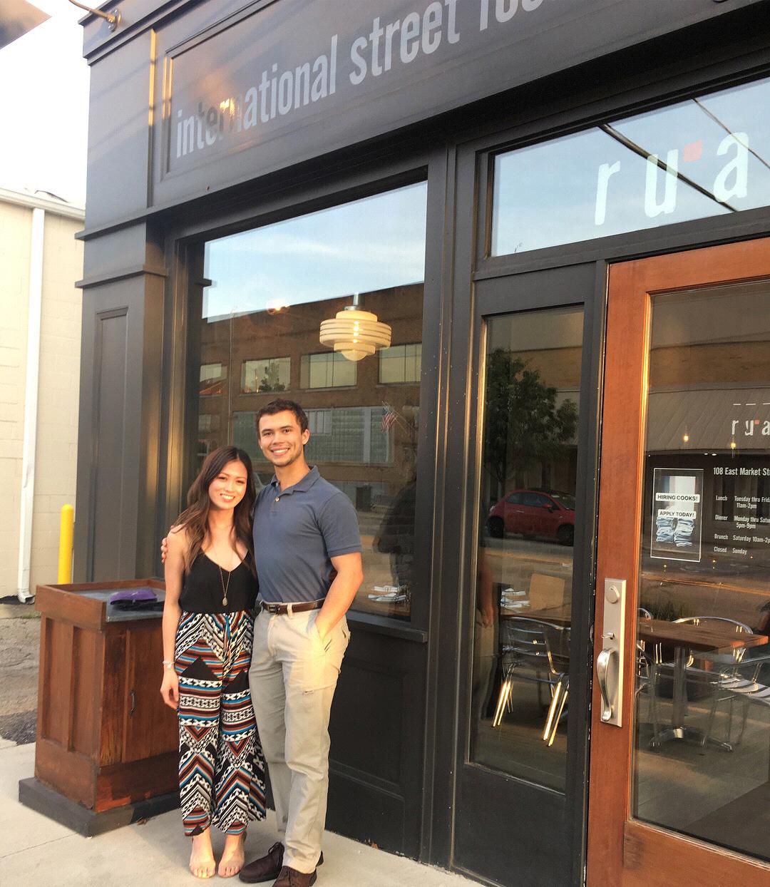 James’ 24th birthday dinner