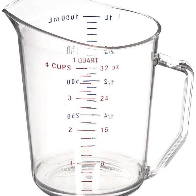 Cambro Manufacturing 100MCCW135 Camwear Measuring Cup 1 qt (1 Each)