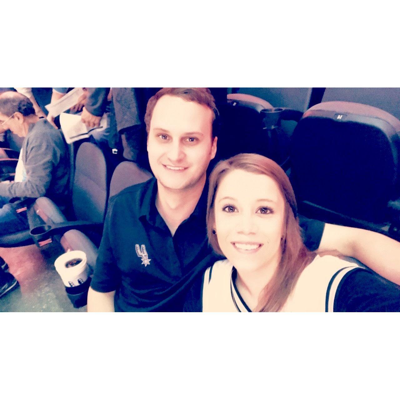 Robert's 1st Spurs game