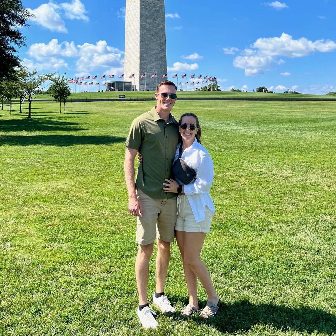 Our first solo trip together was exploring D.C. We are both huge history lovers (he just actually remembers it and has a degree in it).