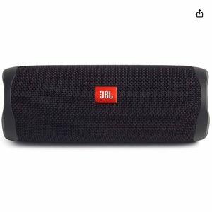 JBL FLIP 5, Waterproof Portable Bluetooth Speaker, Black, Small