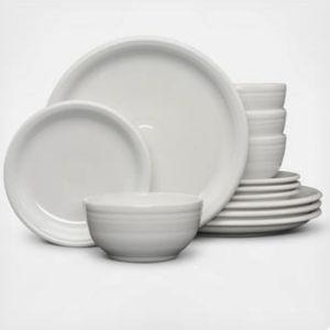 Bistro Coupe 12-Piece Dinnerware Set, Service for 4