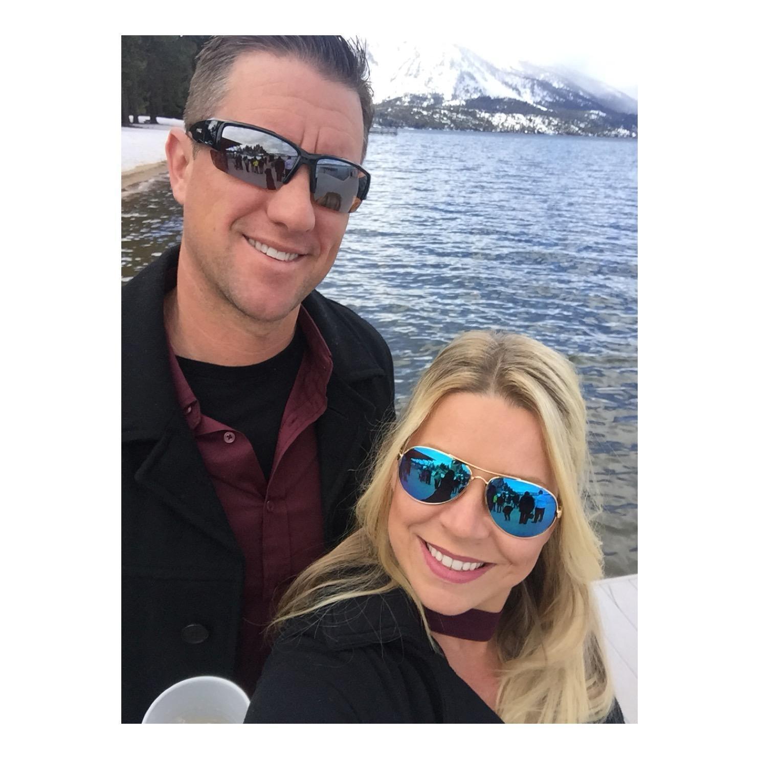 We went to a friends Wedding in Tahoe
