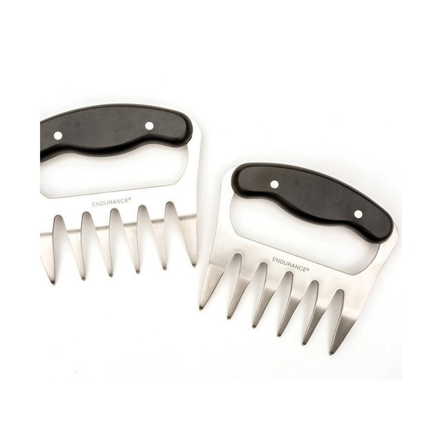 RSVP International Endurance Stainless Steel 2 Piece 6x5x1" Meat Claws