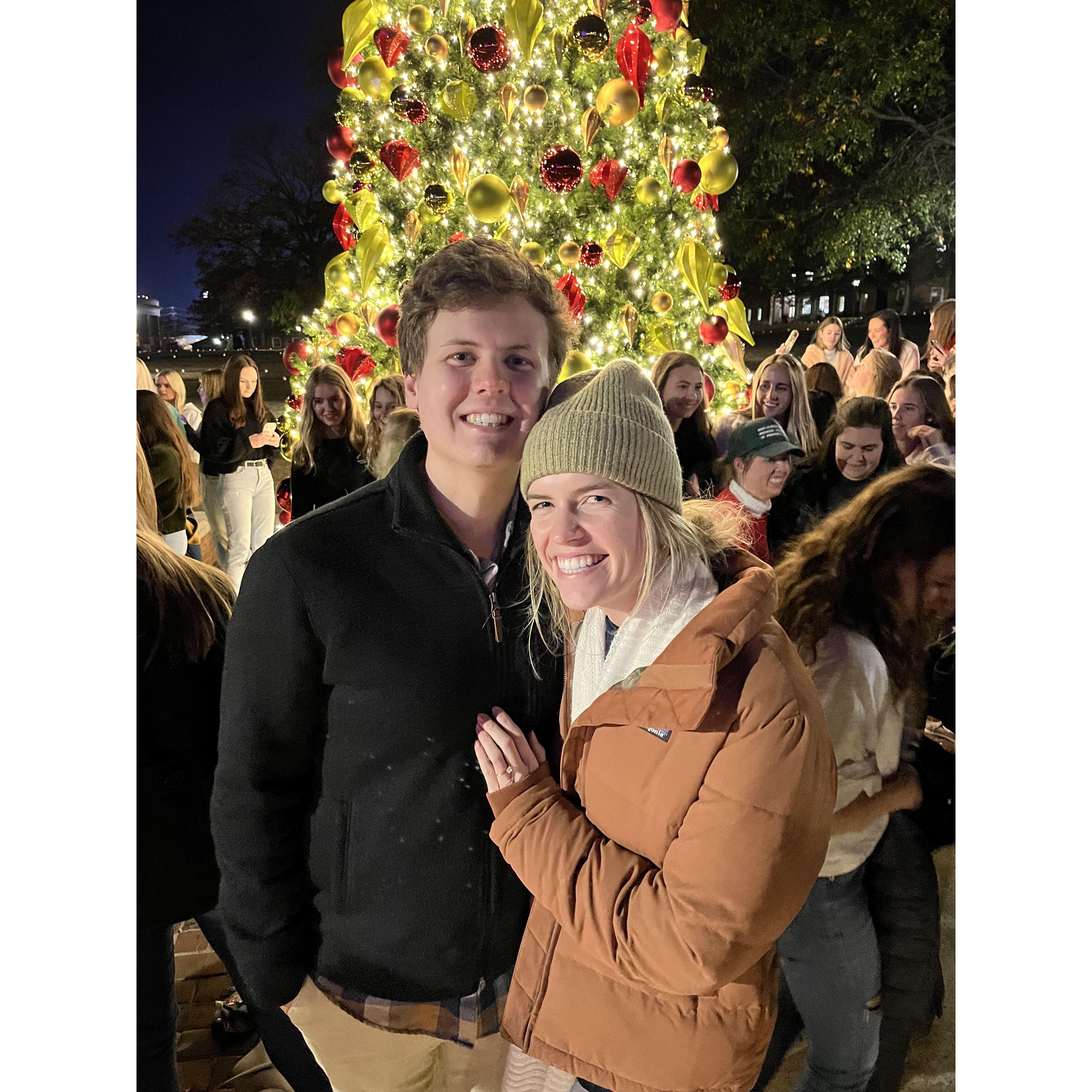 Samford Lighting of the Way! December 2022