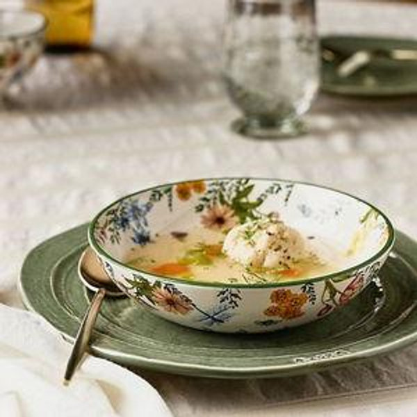 Eden Stoneware Pasta Bowls, Set of 4