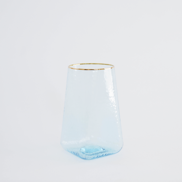 Celine Large Glass Sky Blue - Set of 2