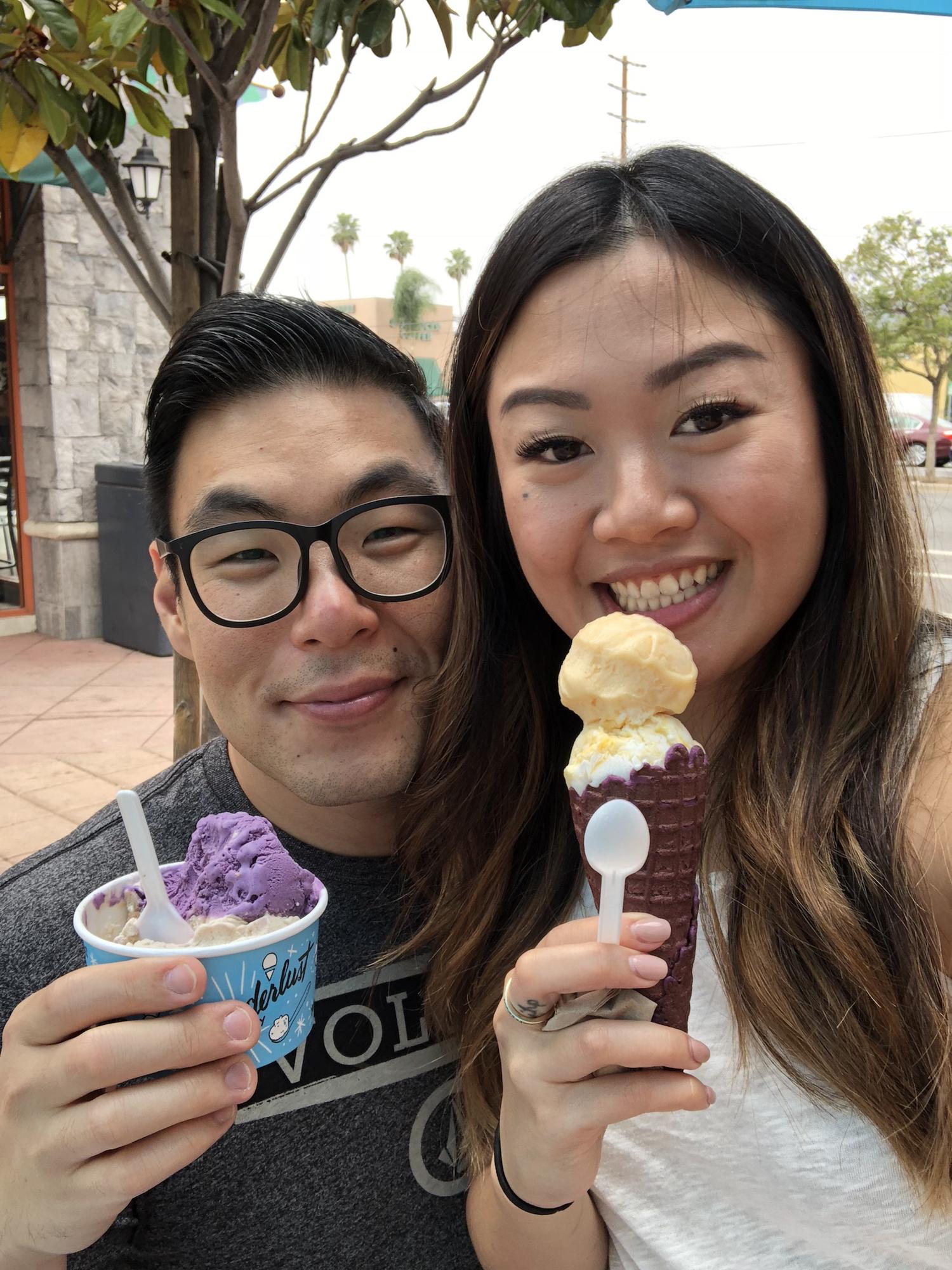 We love ice cream and everything sweet