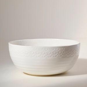 Anthropologie Old Havana Serving Bowl - Large, White