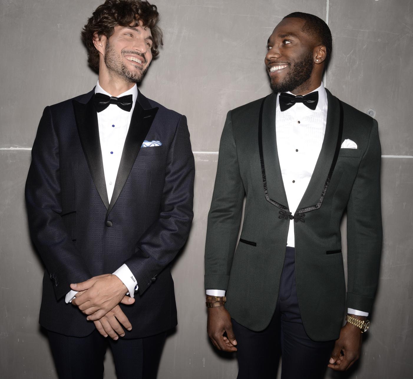 Example of Black Suit & Tie