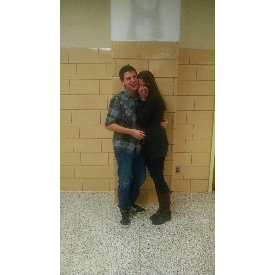 February 2015: We took this so we could have something to post for our one year anniversary