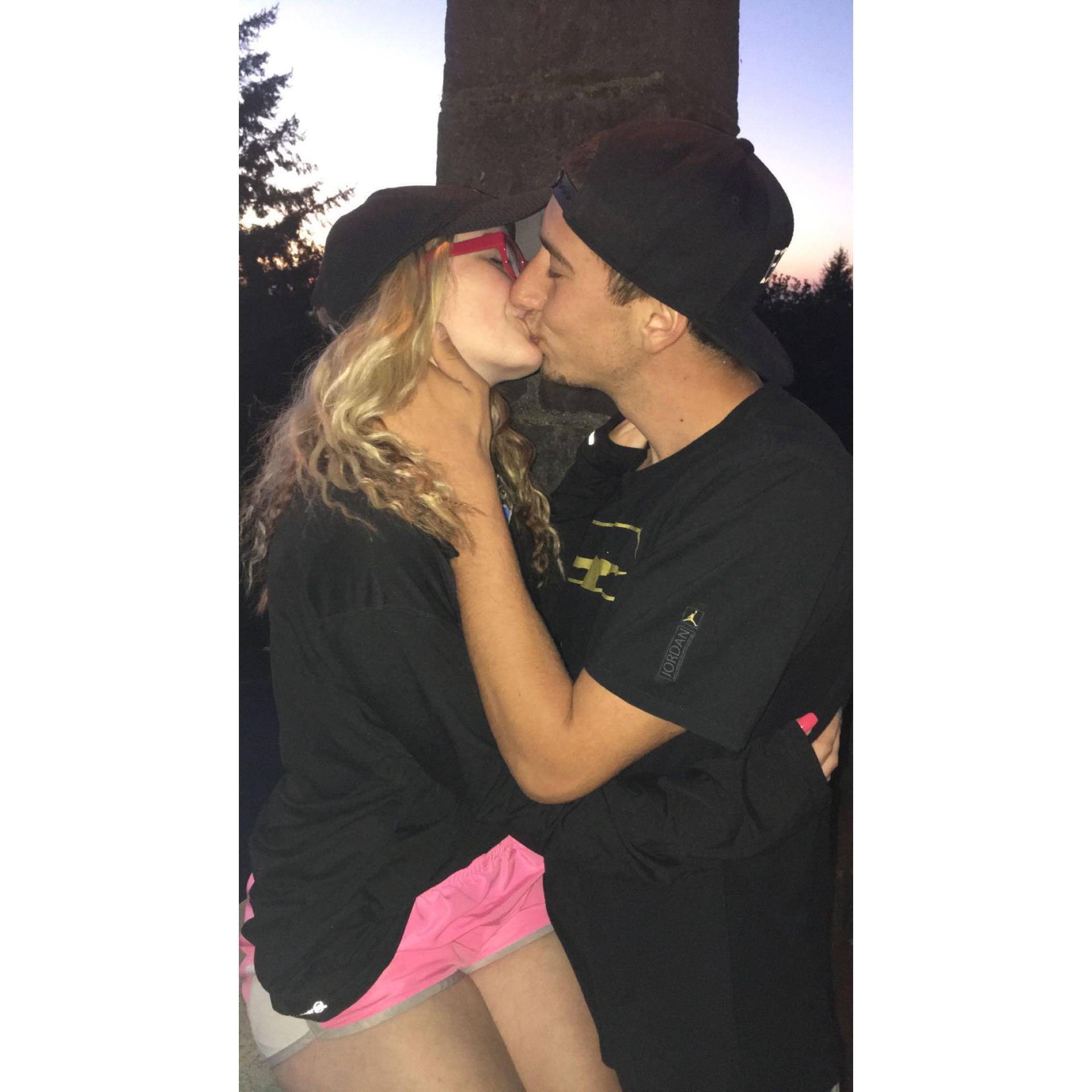 This is one of my favorite photo's of us together, we just become official boyfriend/girlfriend. I felt so much love by Cory in this moment.