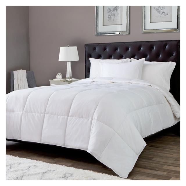 Lightweight Goose Down Alternative Comforter King White - DOWNLITE