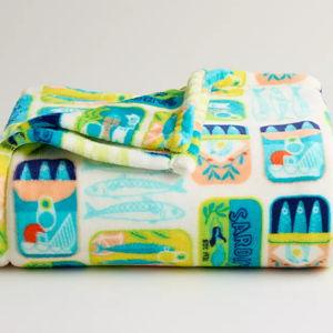 The Big One® Oversized Supersoft Plush Throw Blanket - Sardines