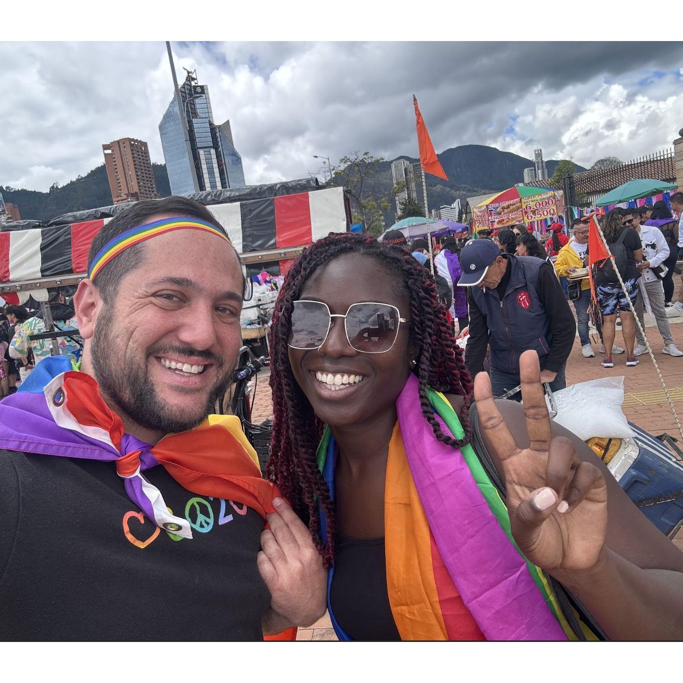July 2024: Pride Parade in Bogota, Colombia!